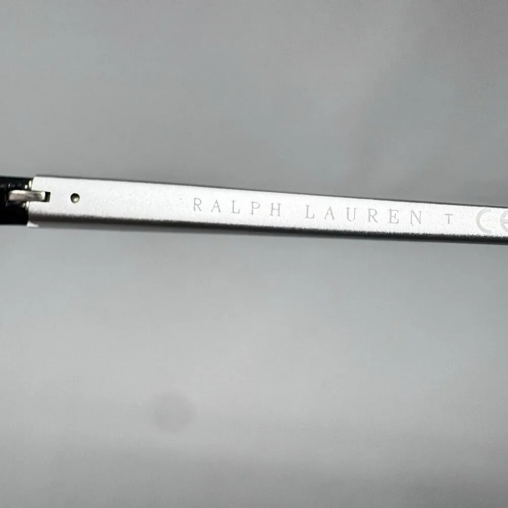 Ralph Lauren RL 5089 9281 Black Silver Metal Eyeglass Frames 54-18-140